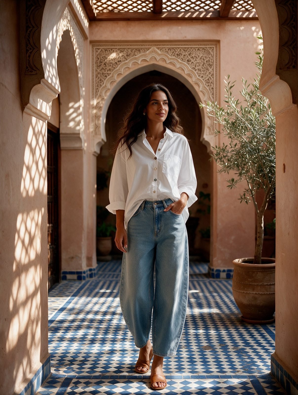 Chemise oversize Dar El Bacha — PARISIANA