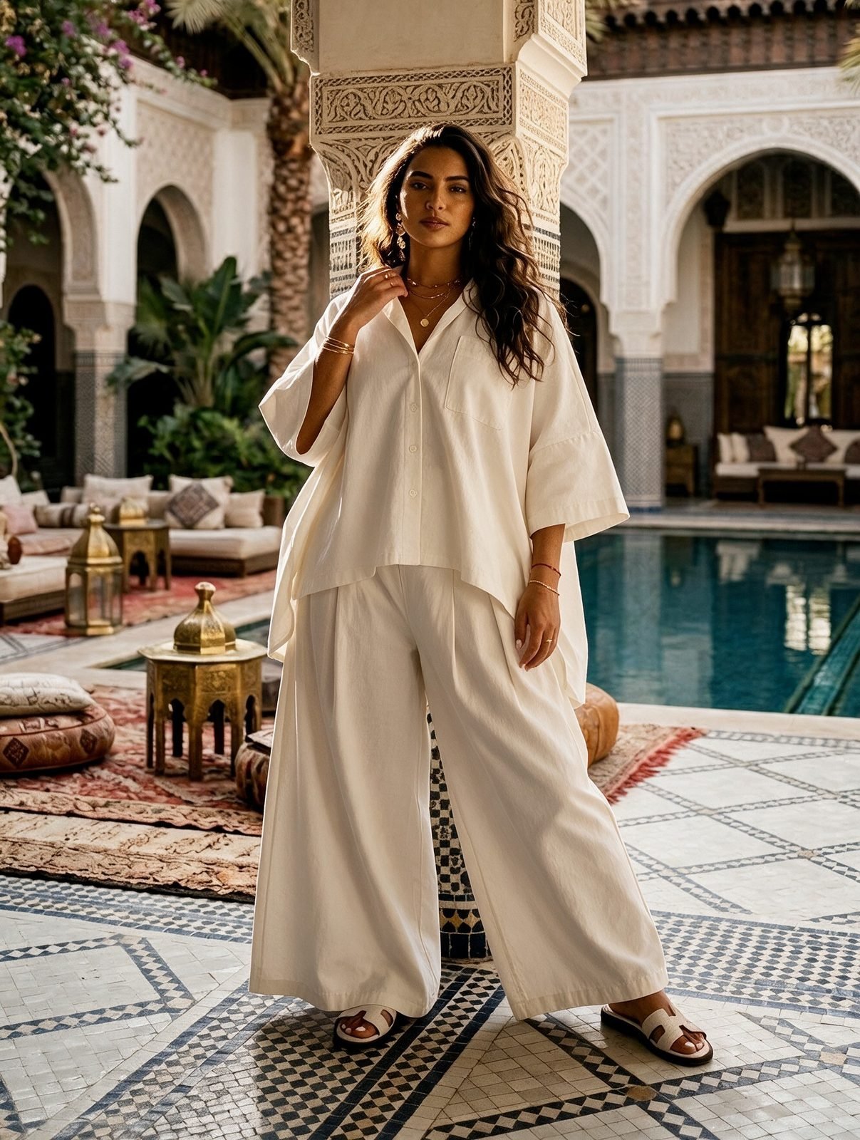 Ensemble chemise Oasis — PARISIANA
