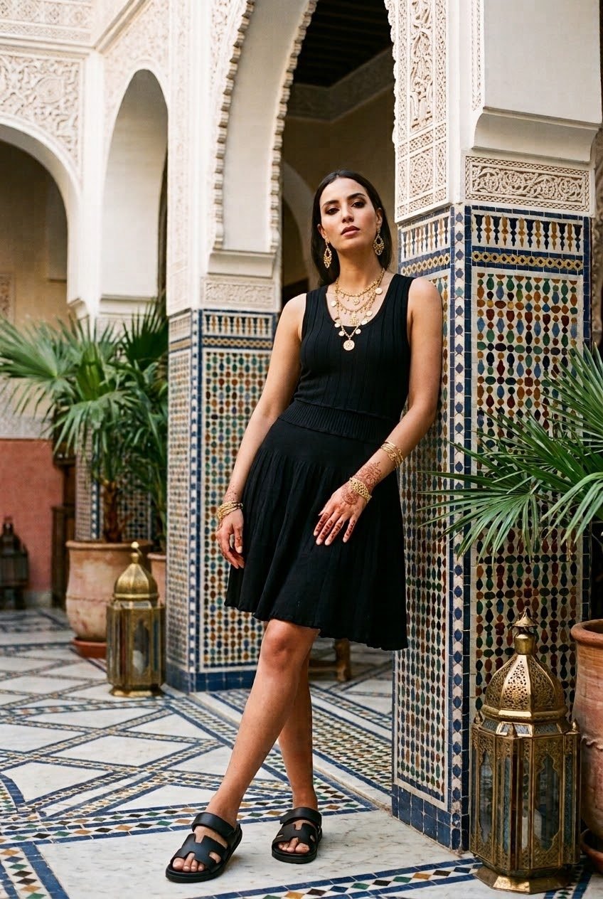 Robe maille Nuit — PARISIANA
