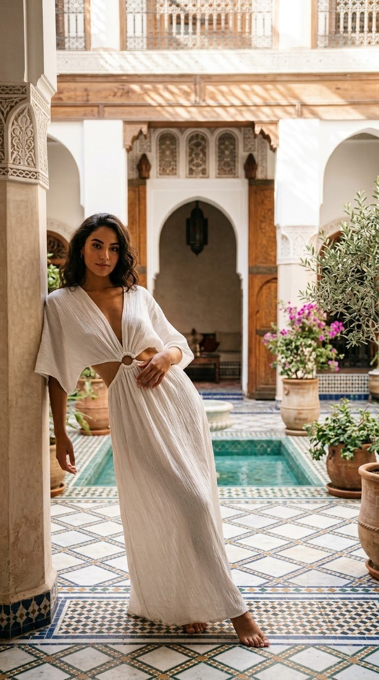 Robe Naïa longue — PARISIANA